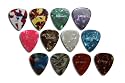 12 x Plektrum Plektron Picks 3 verschiedene Stärken