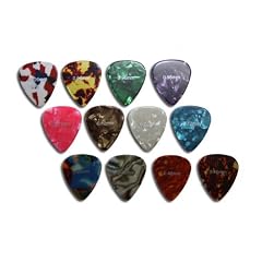 12 x Plektrum Plektron Picks 3 verschiedene St�rken