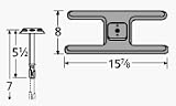 Burner Asmby, H Sgl, Ci, 15.875 X 8; Amberlight, Arkla, Chg, Ducane, El Patio, Jacuzzi, Lazy Man, Olympia, Kenmore, Sun, Th, Turco
