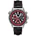 Wenger Men's 70874 Commando SR Chrono Red Dial Black Leather Watch
