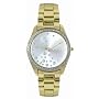 Betsey Johnson Women's BJ4164 Aqua Doll Collection Gold-Tone Bracelet Watch