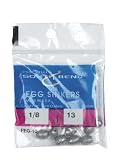 South Bend Egg Sinker (Black, 1/8 oz.)