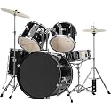 5Pc Drset.22"+Hw/Cym/Throne-Bk