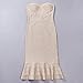 Alice & Elmer Women's Rayon Mermaid Bodycon Strapless Knee Length Bandage Club Party Dress