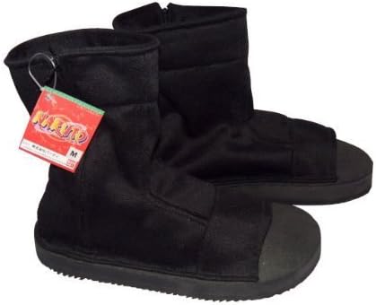 CTMWEB Japanese Anime Naruto Cosplay Costume Accessories - Ninja Shoes / Sandals Black by CTMWEB