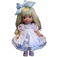 PRECIOUS MOMENTS DISNEY PRECIOUS IN PINK ALICE IN WONDERLAND DOLL