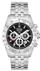 Bulova Men's 96B113 Marine Star Chronograph Stainless Steel Bracelet Watch