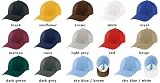 FLEXFIT Basecap Fullcap in 2 Groessen + 8 Farben