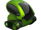 Deskpets - TankBot - Robot Mini tank futuriste commande par Smartpone - Autonome ou controle - Detecteurs infrarouge - Charge USB - Vert - Pour Iphone 4S GS , Ipad 1 , Android Smartphone