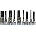 Bondhus PHTX8/S-6 T8 to T40, 6-Inch Long, Star ProHold Socket Bits and Sockets