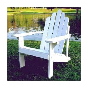 Marina Kids Adirondack Chair Color: White