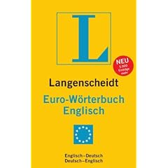 Langenscheidt Euro-W�rterbuch Englisch: Englisch - Deutsch / Deutsch - Englisch. Rund 50 000 Stichw�rter und Wendungen