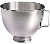 KitchenAid K45BHW 4.5 quart polished bowl for KitchenAid mixer