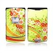 Flower Splash Design Protective Skin Decal Sticker for Motorola RAZR V3xx Cell Phones