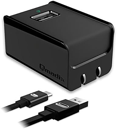 Qmadix Next-gen power Micro USB Travel Charging Kit powered by Qualcomm Quick Charge 2.0 - Retail Packaging - Black
