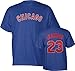 Ryne Sandberg Majestic Cooperstown Throwback Player Name and Number Chicago Cubs T-Shirt