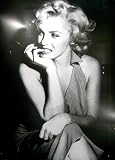 Marilyn Monroe Sitting Biting Nails 38x53 Giant Poster