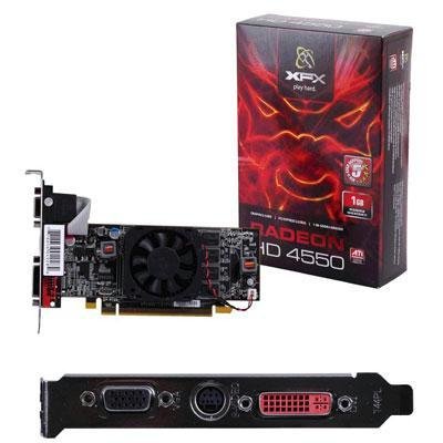 XFX ATI Radeon HD 4550 1 GB DDR2 VGA/DVI PCI-Express Video Card HD455XZAF2