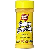 Jolly Time Buttery Popcorn Seasoning - Movie Theatre Popcorn Salt Powder, 6-Ounce Jars (Pack of 12)
