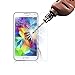Galaxy S5 Screen Protector, ACEPower Premium Tempered Glass Screen Protector for Galaxy S5, 99.9% Clarity and Touchscreen Accuracy (Lifetime No-Hassle Warranty)