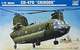 CH-47D Chinook Helicopter 1-72 Trumpeter