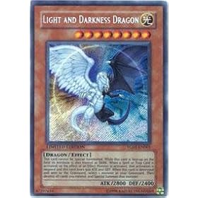  Yu-Gi-Oh! - Light and Darkness Dragon - GX Manga Promos Series 1 - #YG01-EN001 - Promo Edition - Secret Rare