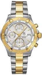 TAG Heuer Men s CAF2120 BB0816 Aquaracer Automatic Chronograph Two-Tone Watch