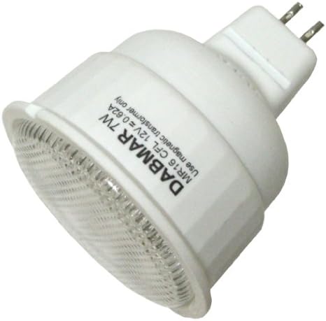 Dabmar 16764 - DL-MR16-PL7/64K Flood 2 Pin Base Compact Fluorescent Light Bulb