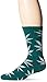 HUF Men's Glow in The Dark Plant Crew Sock