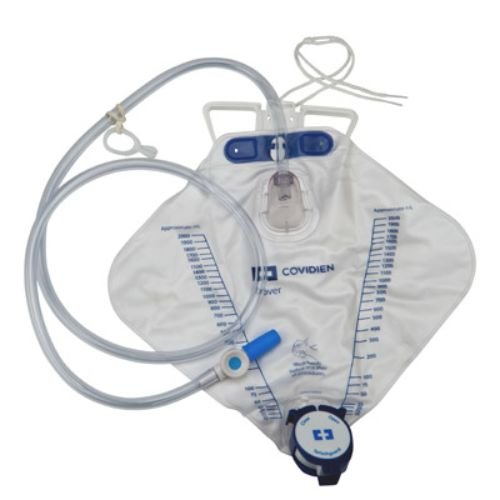 Covidien 8206 Dover Urine Drainage Bag with LuerSlip Sampling, Anti