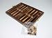 Indien kleines Backgammon Spiel 15 x 10 x 3 cm