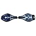 VIVAFIT Waveboard LC-3 inkl. Tasche mit ABEC-7 Kugellager + LED Rollen, blue-ocean, 23447503