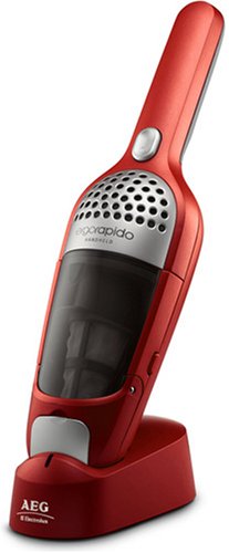 AEG AG72RF Akkusauger Ergo Rapido dunkelrot-metallic