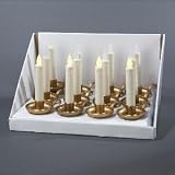 CANDLE W/CLIP - 6.25 CANDLE W/CLIP. USES 3 AG13 OR LR44 BATT. (INCL). BATTERY LIFE (CONTINUOUS USE): 36 HRS.