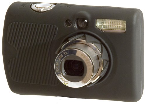 Silikon-Etui (Farbe schwarz) High Performance f&uuml;r CANON Ixus900 PowerShot SD900 Preisvergleich