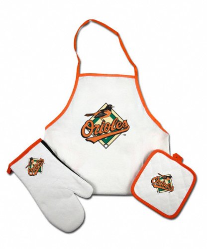Baltimore Orioles Tailgate & Kitchen Grill Combo Set