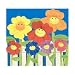 Plush Happy Face Asst Flowers 18" by Fiesta