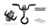 HANSSON.SPORTS Boxsack Decken Halterung mit Drehwirbel