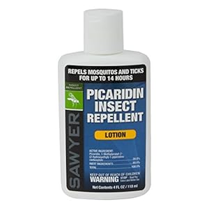Sawyer Products SP564 Premium Insect Repellent with 20% Picaridin, Lotion, 4-Ounce