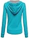 FPT Womens Basic Thermal Zip-Up Hoodie
