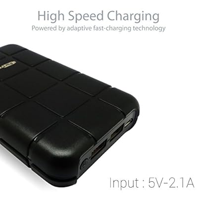 Portronics Power Brick 13000mAH Power Bank (Black)