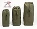 OLIVE DRAB TOP LOAD CANVAS DUFFLE BAG 30 X 50