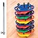 Gamecraft&reg; Scooter Board Storage Pole