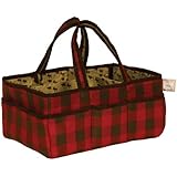 Trend Lab Northwoods Storage Caddy, Red/Tan