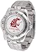 Washington State Sport Men's Steel Band Watch