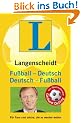 Langenscheidt Fu�ball - Deutsch / Deutsch - Fu�ball