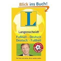 Langenscheidt Fu�ball - Deutsch / Deutsch - Fu�ball