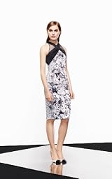 Dot Floral Print Dress