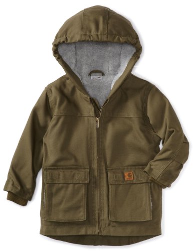 Special Item ! for Carhartt Boys 2-7 Jackson Coat, Ivy Green, 4T