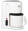 Jerdon First Class CM21W 4 Cup Coffee Maker, Thermal Carafe, White